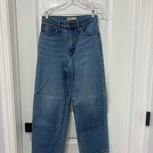 Madewell the Perfect Vintage Wide-Leg Crop Jean